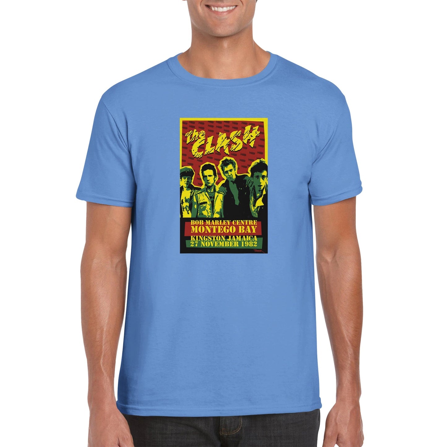 The Clash Classic Unisex Crewneck T - shirt - Posterify