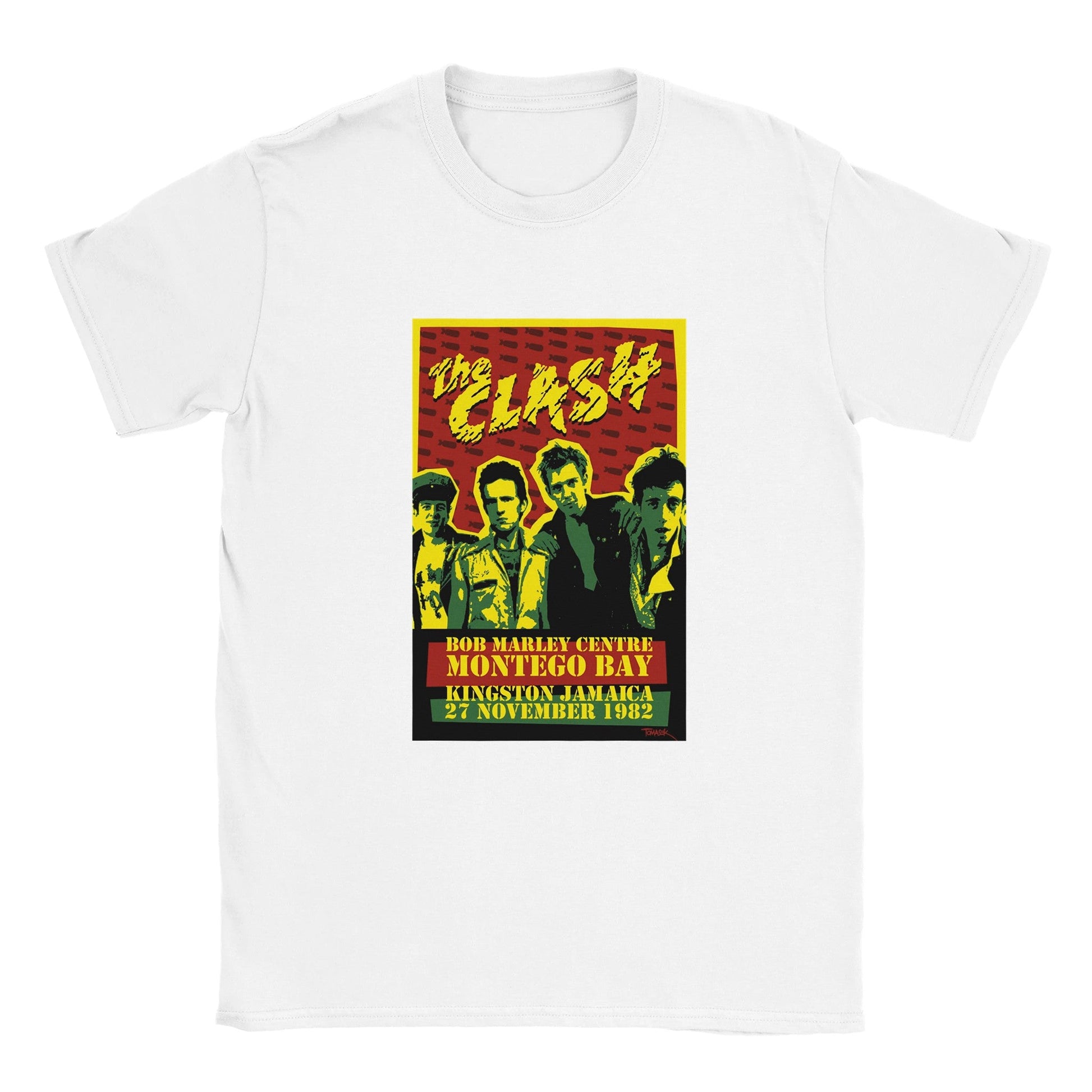 The Clash Classic Unisex Crewneck T - shirt - Posterify