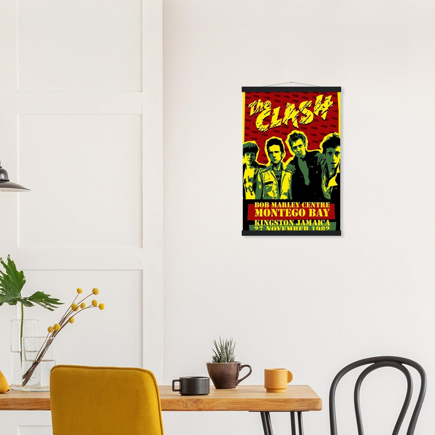 The Clash Vintage Poster Reprint on Premium Matte Paper - Posterify