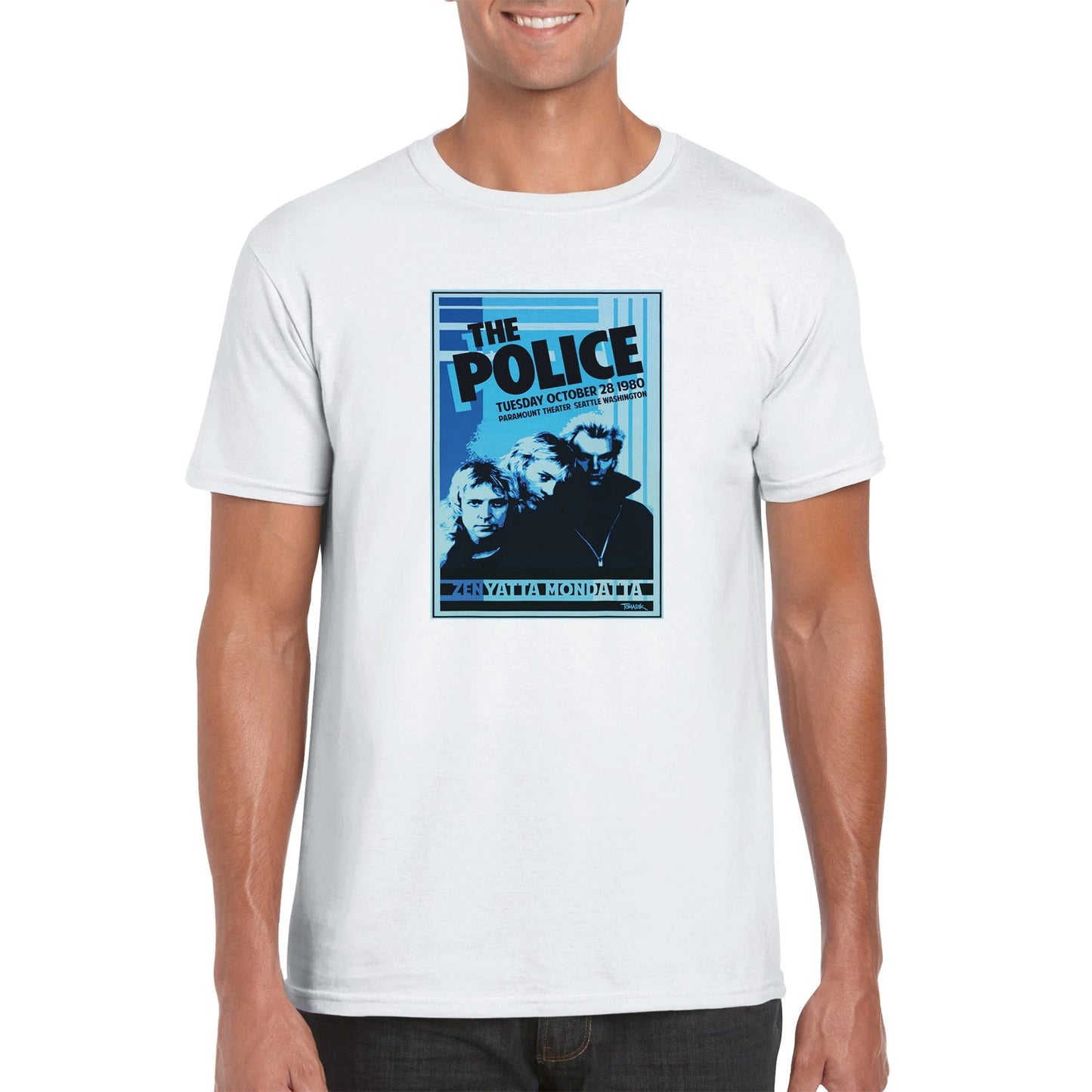 The Police Classic Unisex Crewneck T - shirt - Posterify