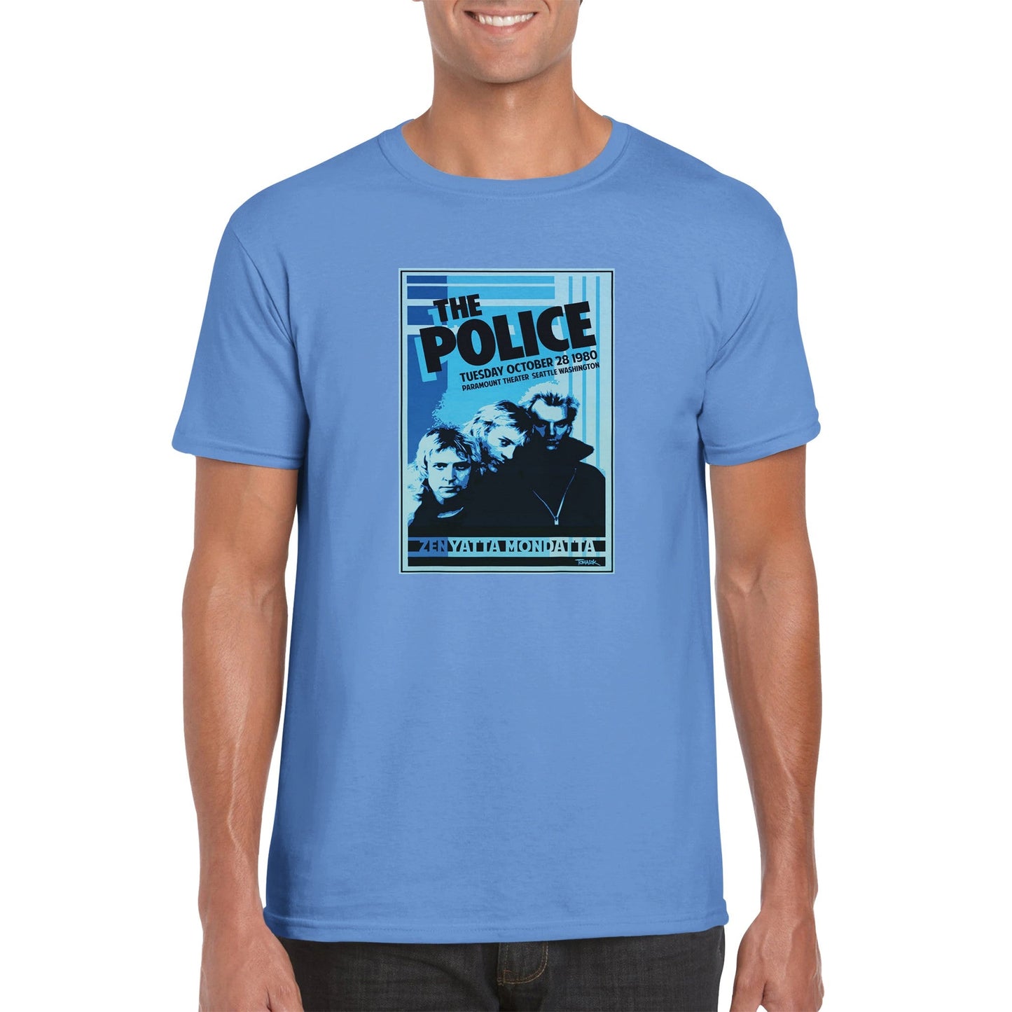 The Police Classic Unisex Crewneck T - shirt - Posterify