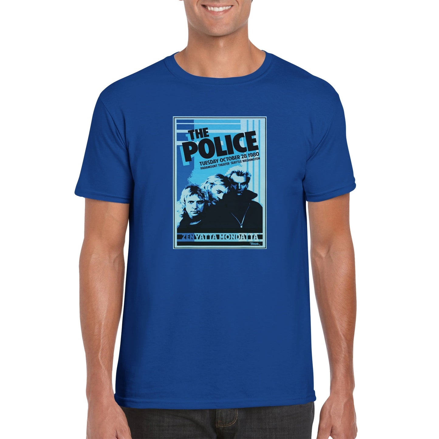 The Police Classic Unisex Crewneck T - shirt - Posterify