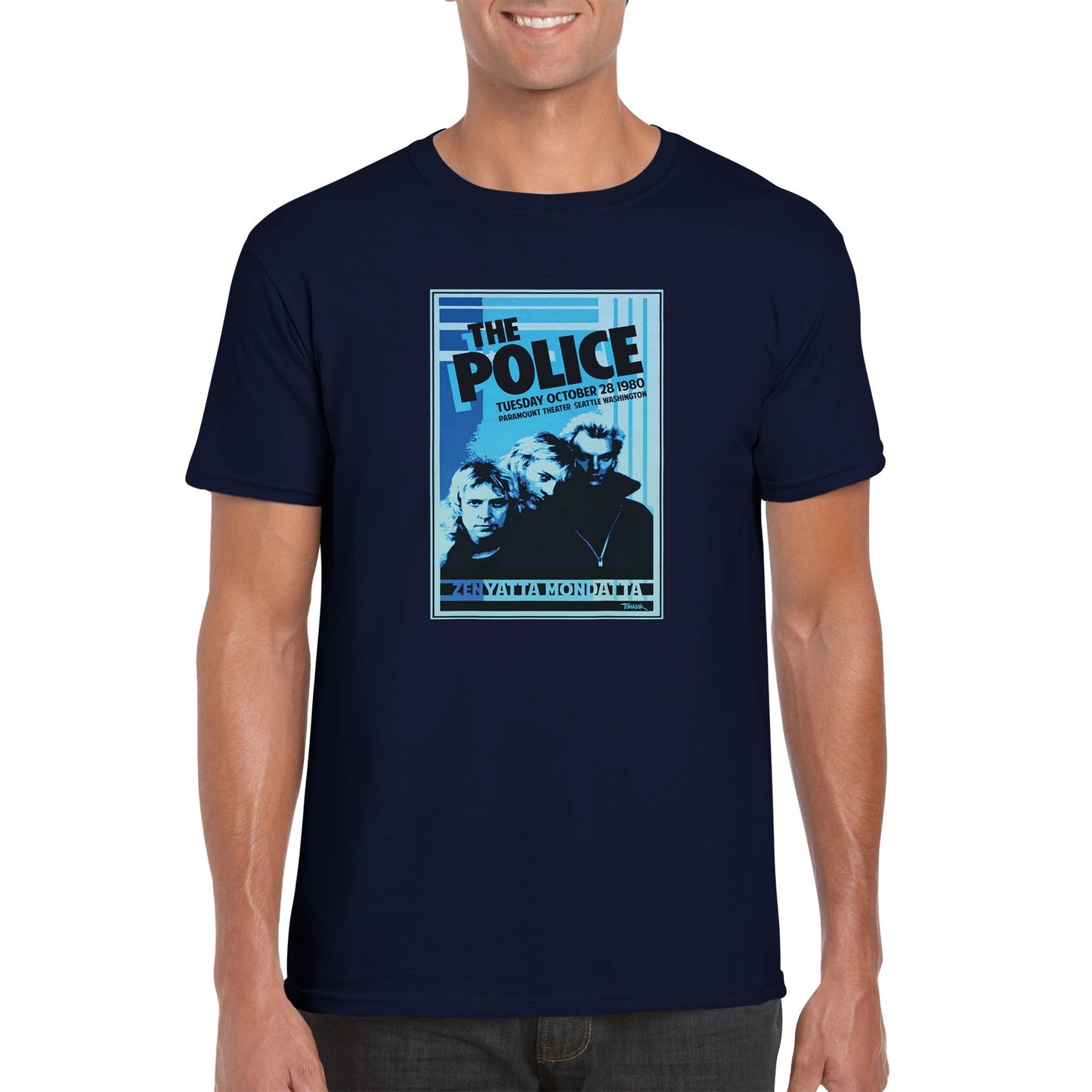 The Police Classic Unisex Crewneck T - shirt - Posterify