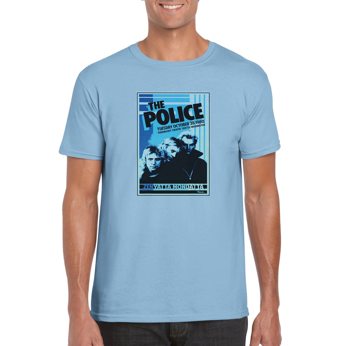 The Police Classic Unisex Crewneck T - shirt - Posterify