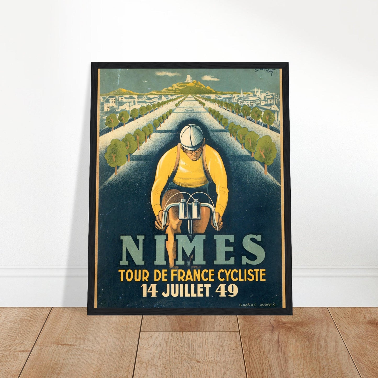 Tour de France Vintage Poster reprint on premium matte paper - Posterify