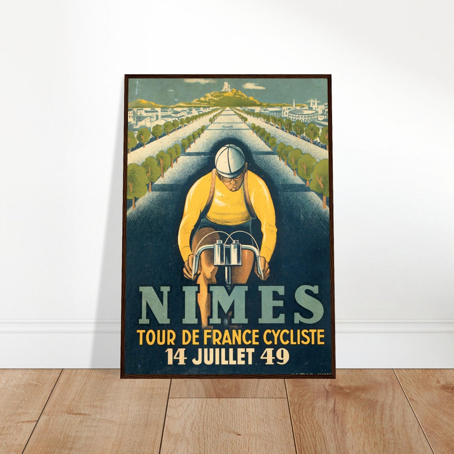 Tour de France Vintage Poster reprint on premium matte paper - Posterify