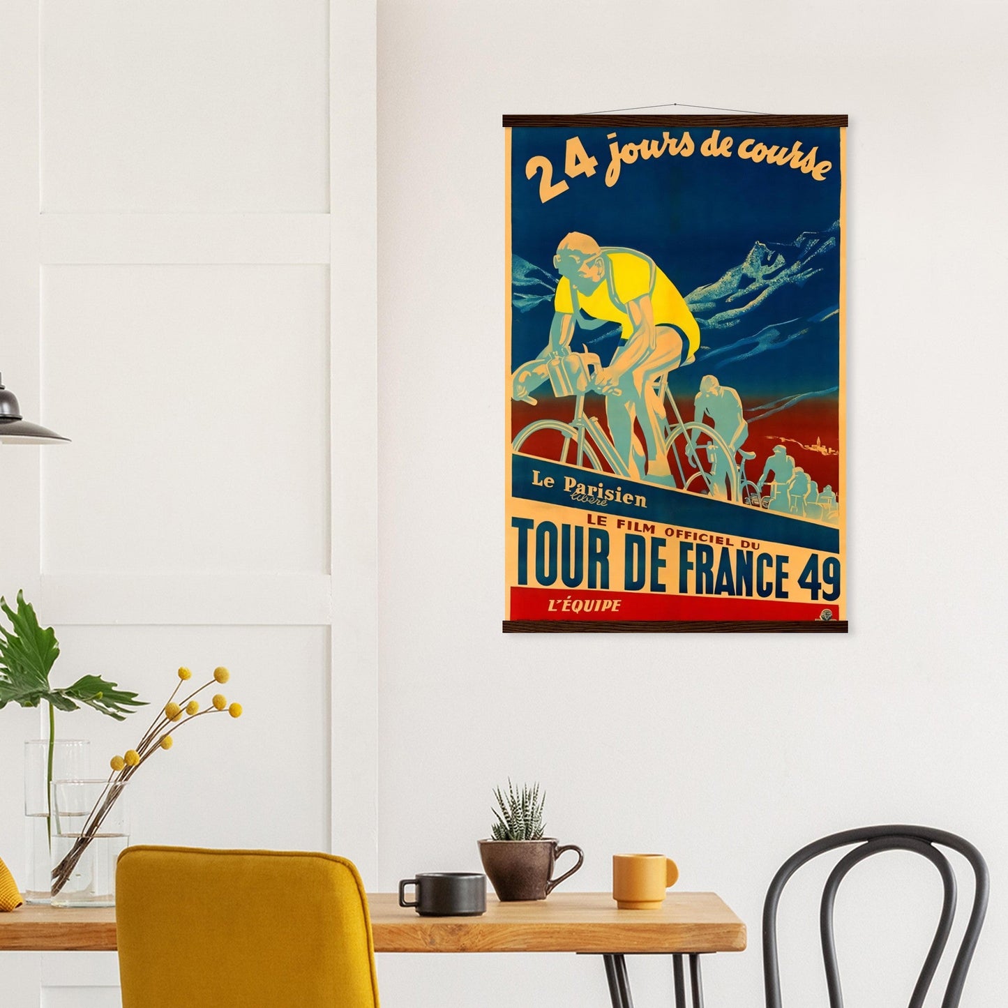 Tour De France, Vintage Poster Reprint on Premium Matte Paper - Posterify