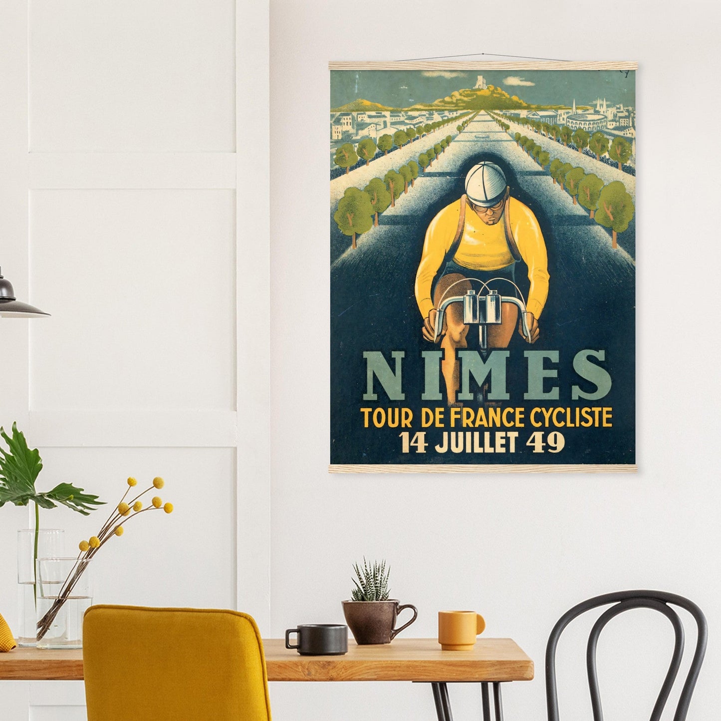 Tour de France Vintage Poster reprint on premium matte paper - Posterify