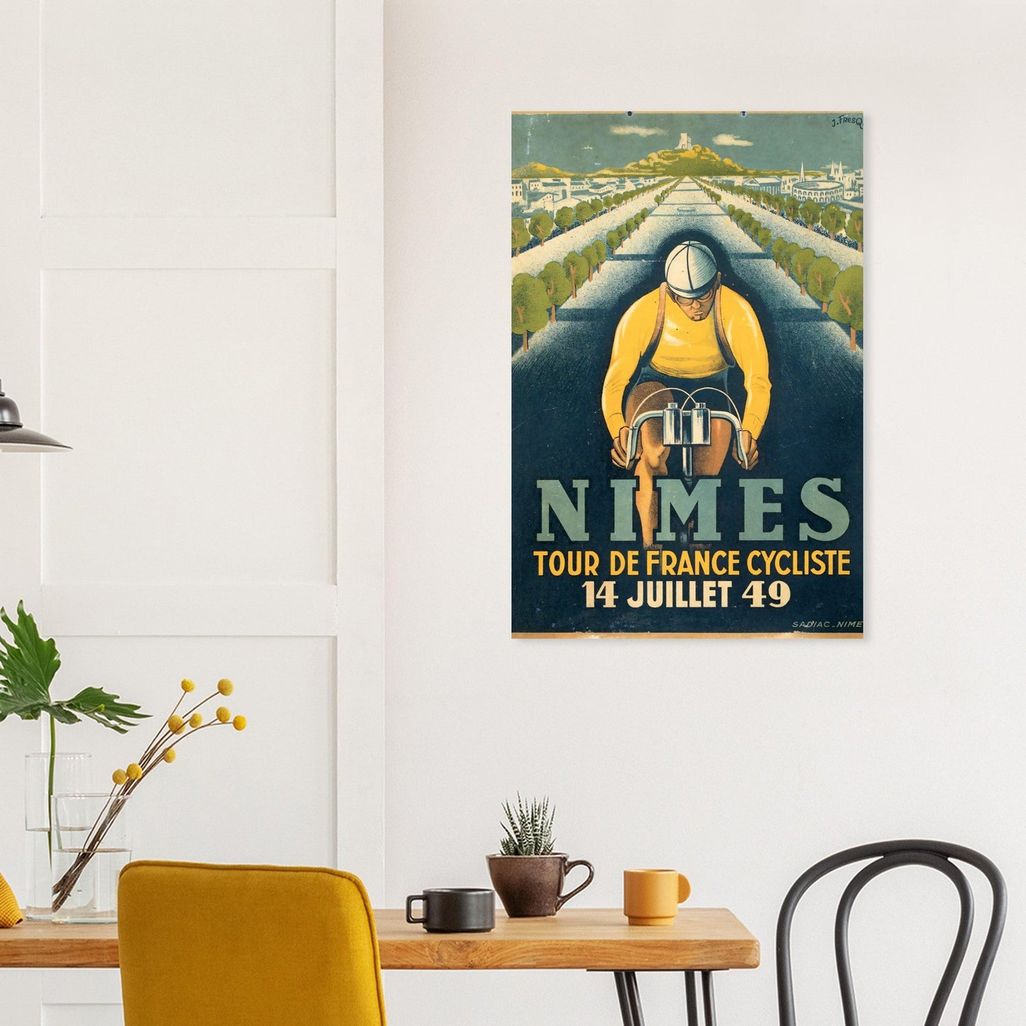 Tour de France Vintage Poster reprint on premium matte paper - Posterify