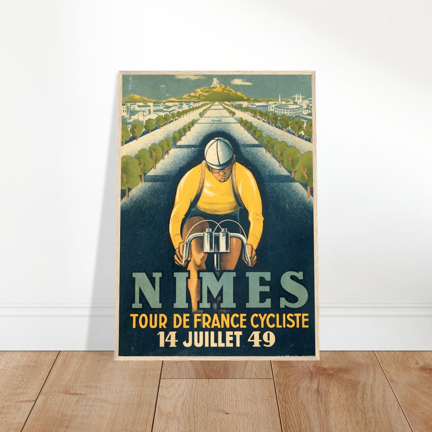 Tour de France Vintage Poster reprint on premium matte paper - Posterify