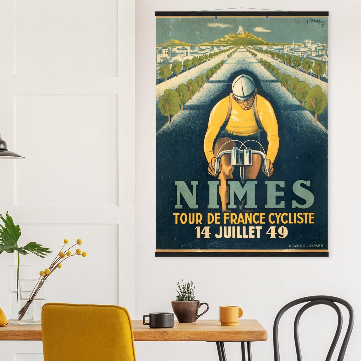 Tour de France Vintage Poster reprint on premium matte paper - Posterify