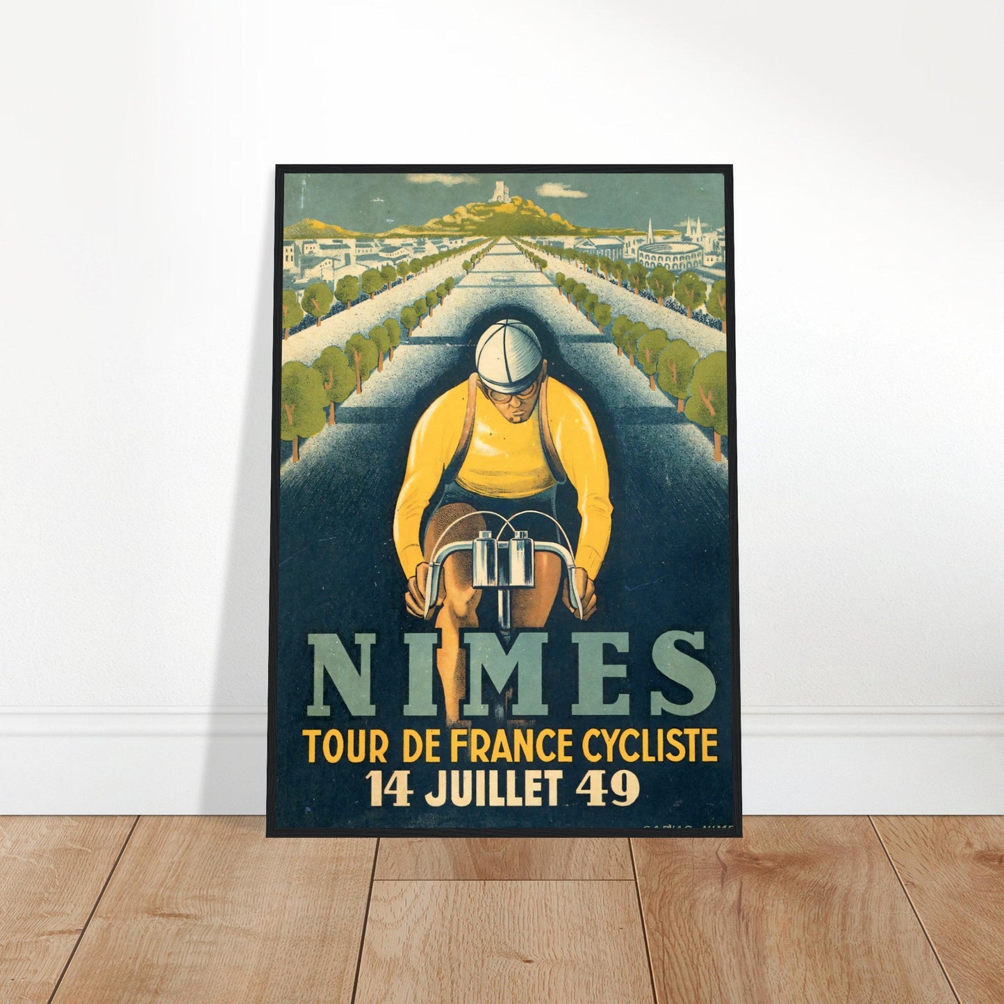 Tour de France Vintage Poster reprint on premium matte paper - Posterify