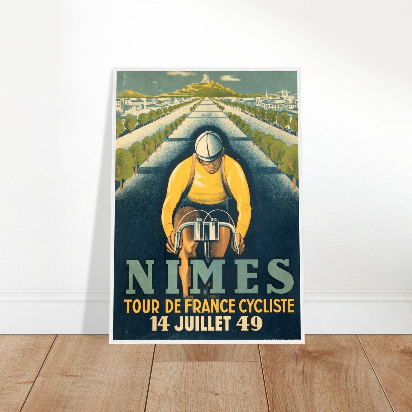 Tour de France Vintage Poster reprint on premium matte paper - Posterify