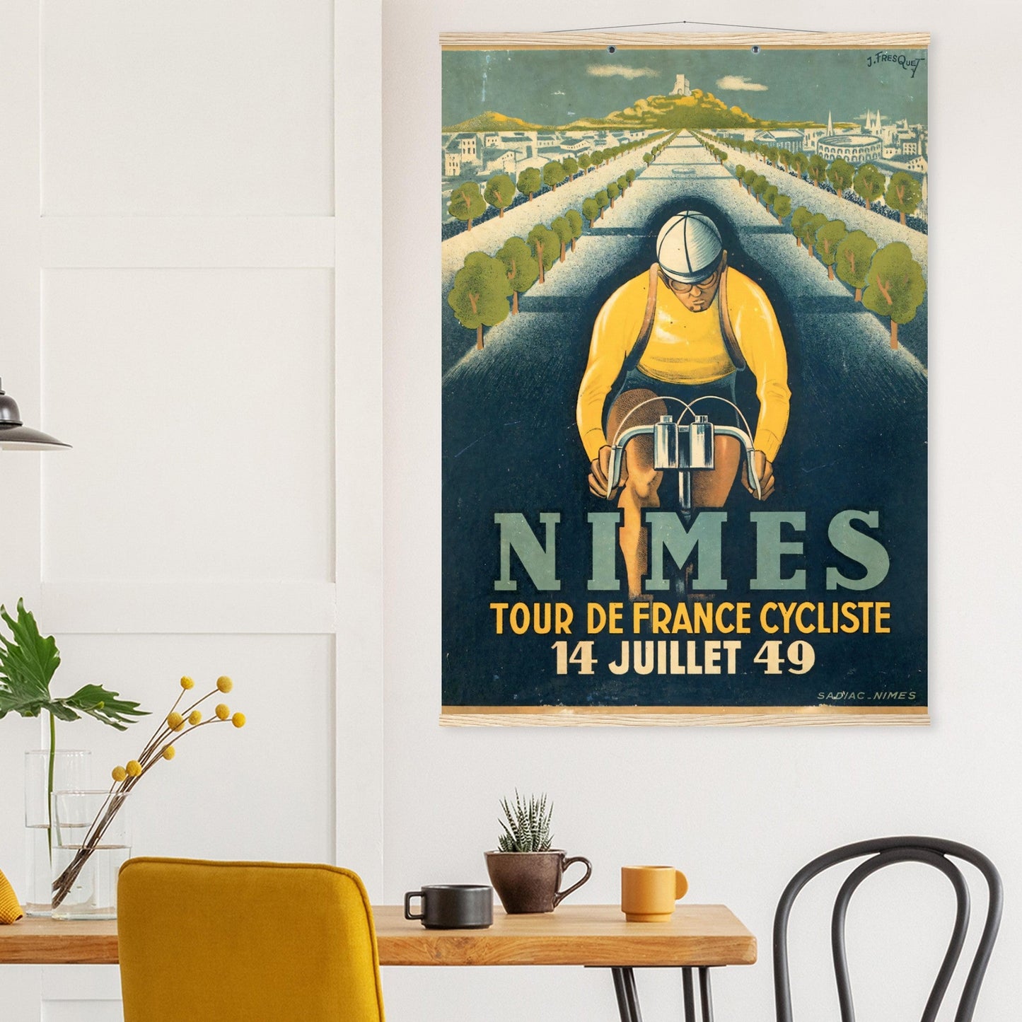 Tour de France Vintage Poster reprint on premium matte paper - Posterify