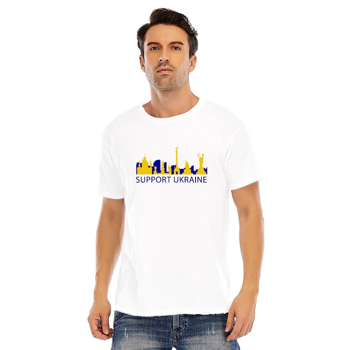 Ukraine Peace Shirt 180GSM Cotton (DTF) - Posterify