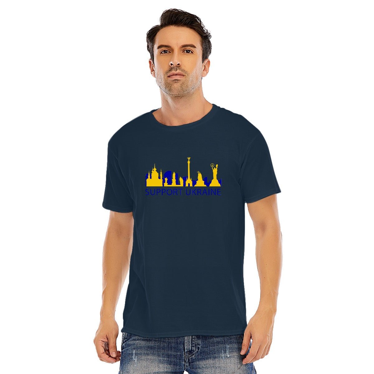 Ukraine Peace Shirt 180GSM Cotton (DTF) - Posterify