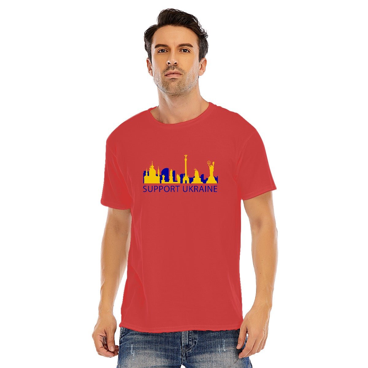 Ukraine Peace Shirt 180GSM Cotton (DTF) - Posterify