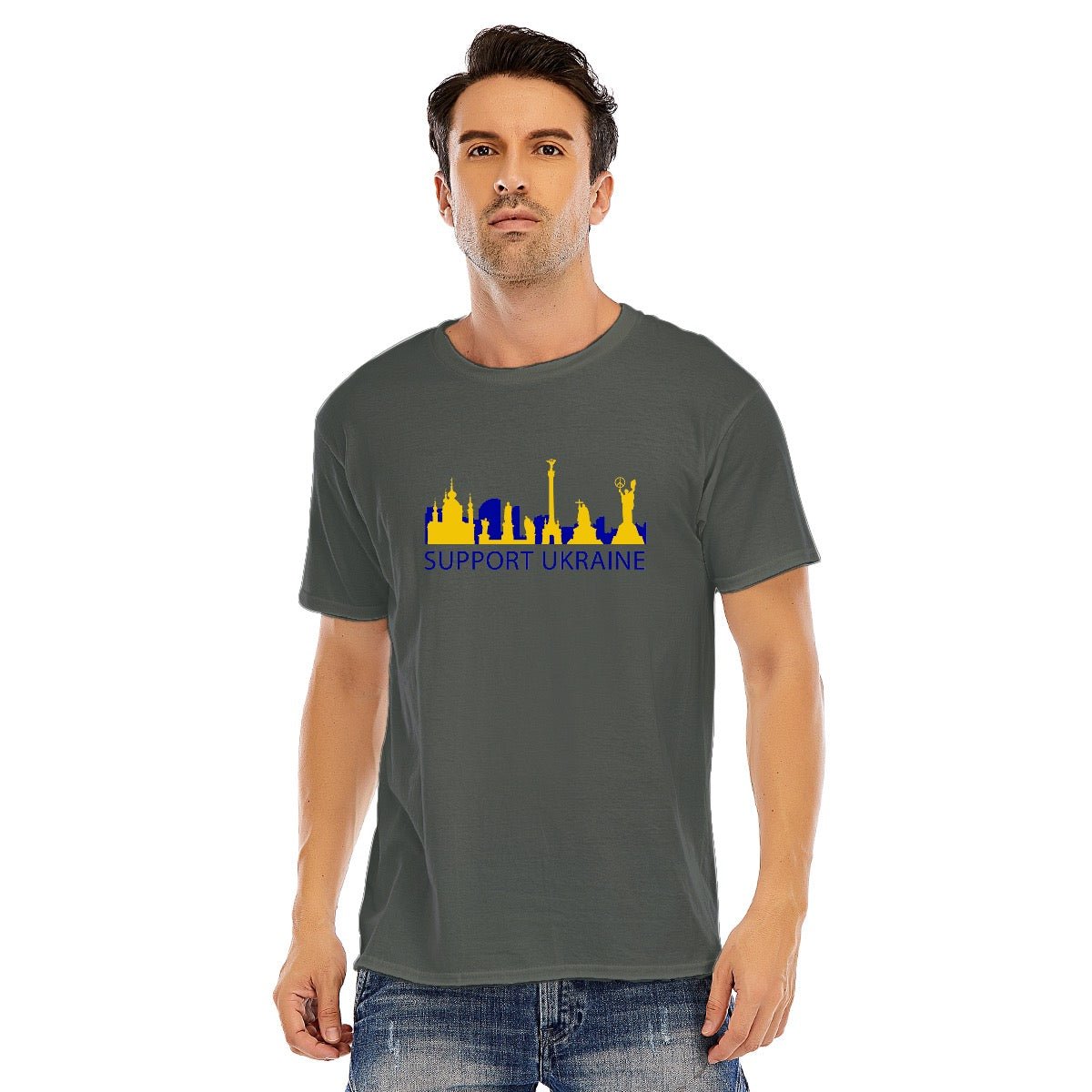 Ukraine Peace Shirt 180GSM Cotton (DTF) - Posterify