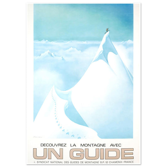 Un Guide Vintage Premium Matte Paper Poster - Posterify