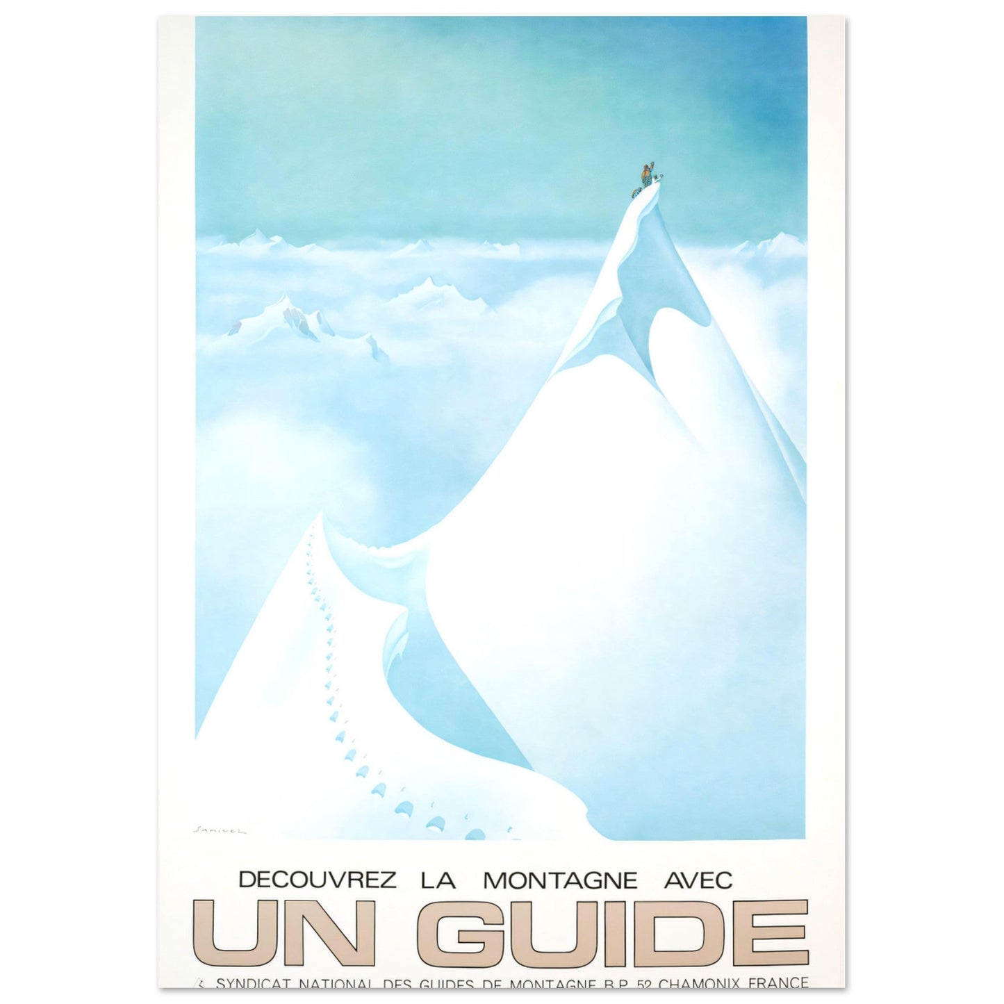 Un Guide Vintage Premium Matte Paper Poster - Posterify