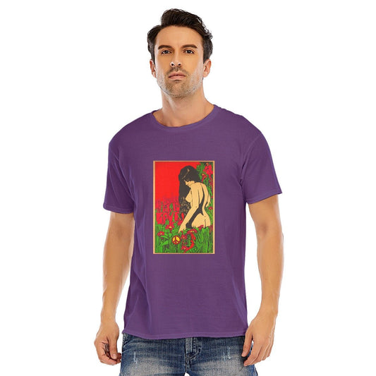 Unisex O - neck Short Sleeve T - shirt | 180GSM Cotton (DTF) - Posterify