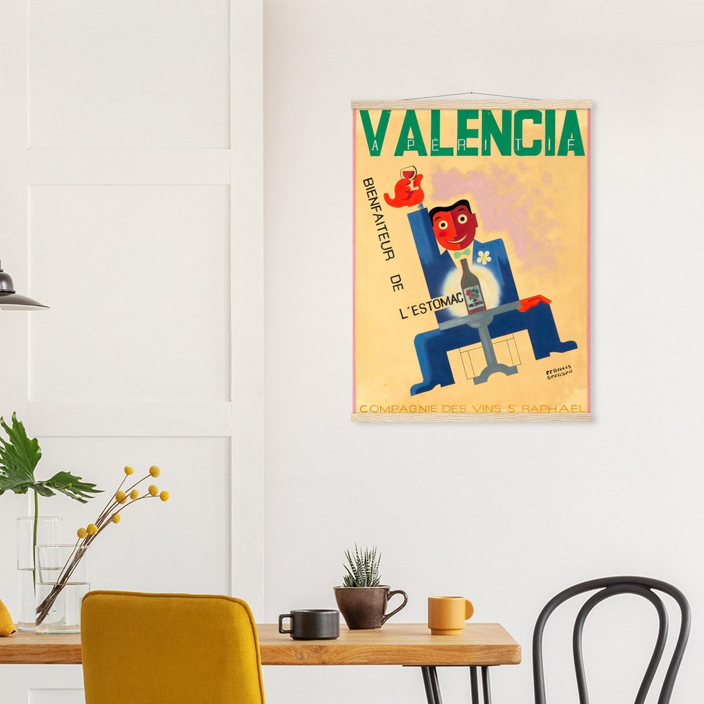 Valencia Vintage Poster Reprint on Premium Matte Paper - Posterify