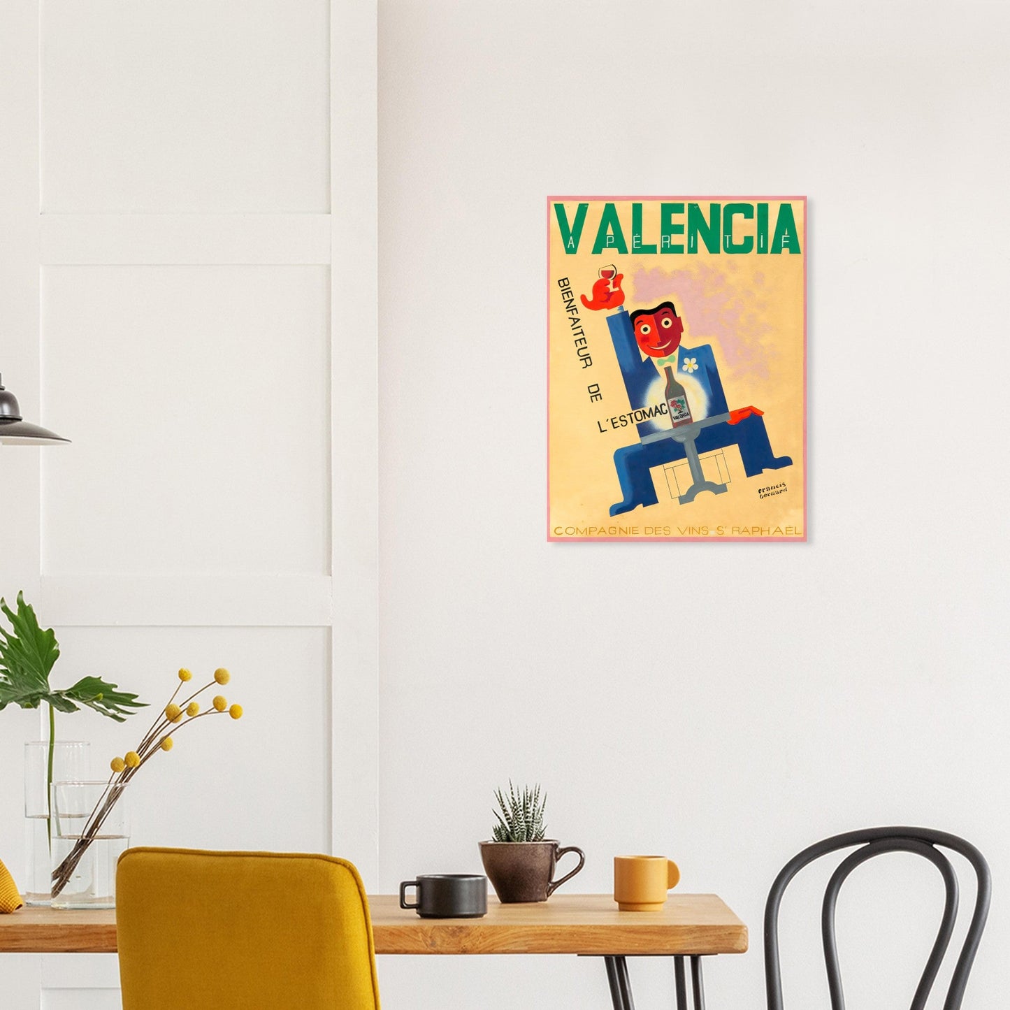 Valencia Vintage Poster Reprint on Premium Matte Paper - Posterify