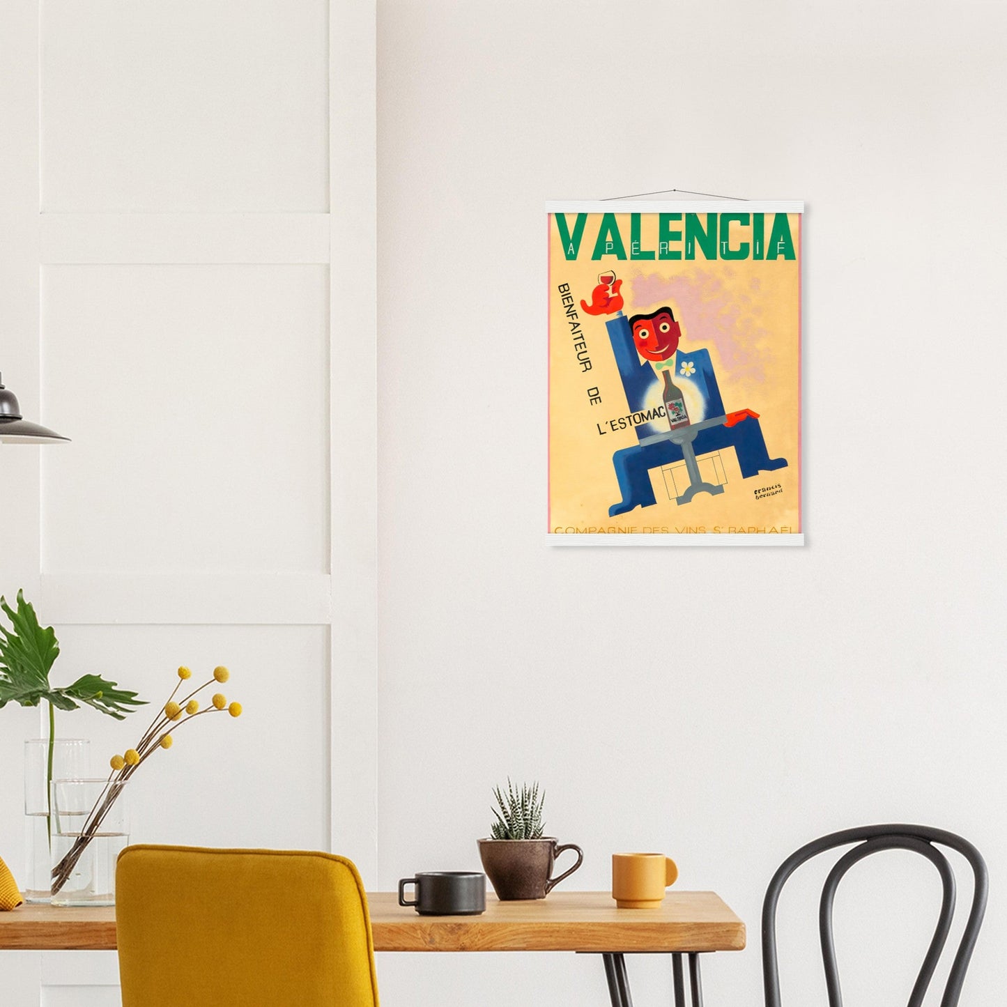 Valencia Vintage Poster Reprint on Premium Matte Paper - Posterify