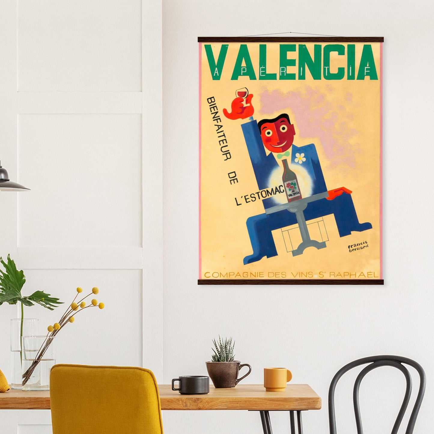 Valencia Vintage Poster Reprint on Premium Matte Paper - Posterify