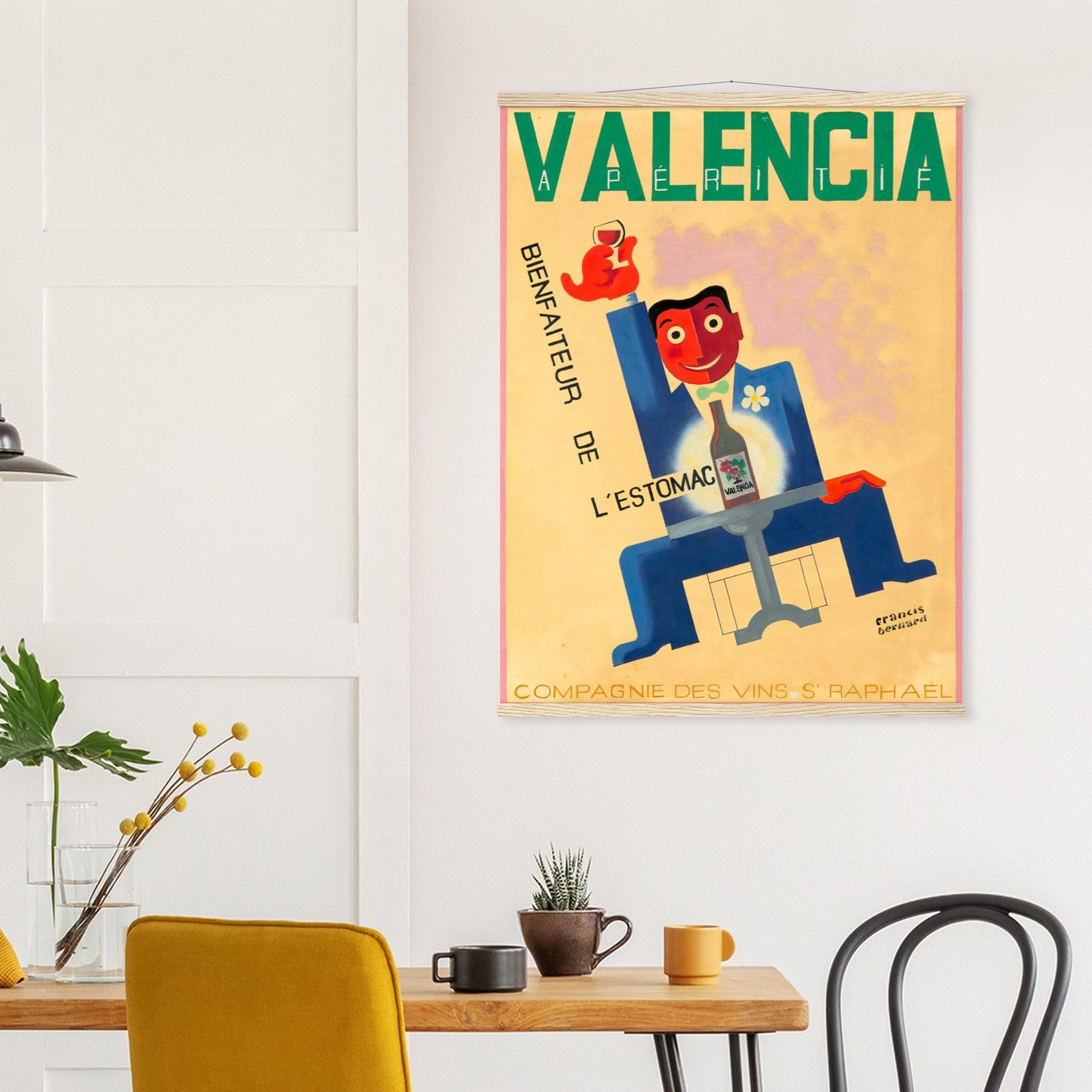 Valencia Vintage Poster Reprint on Premium Matte Paper - Posterify