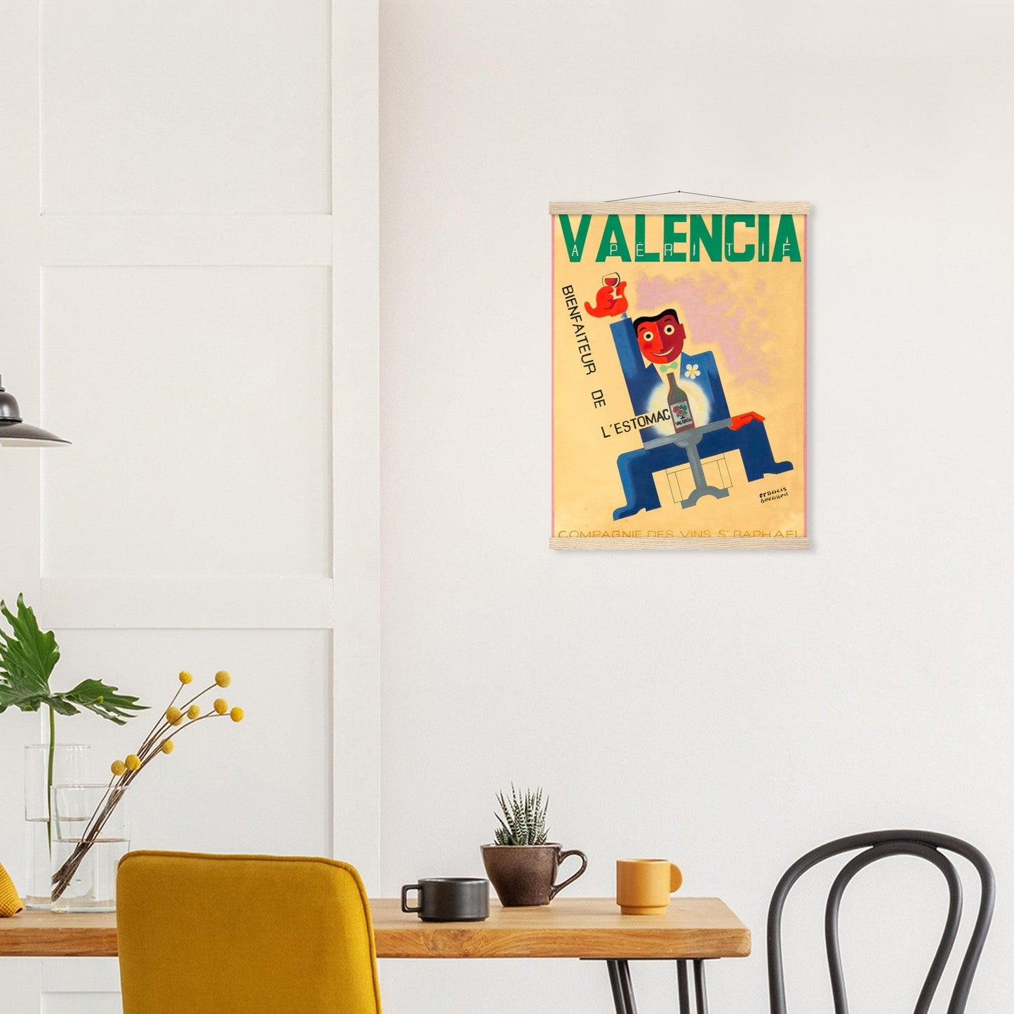 Valencia Vintage Poster Reprint on Premium Matte Paper - Posterify