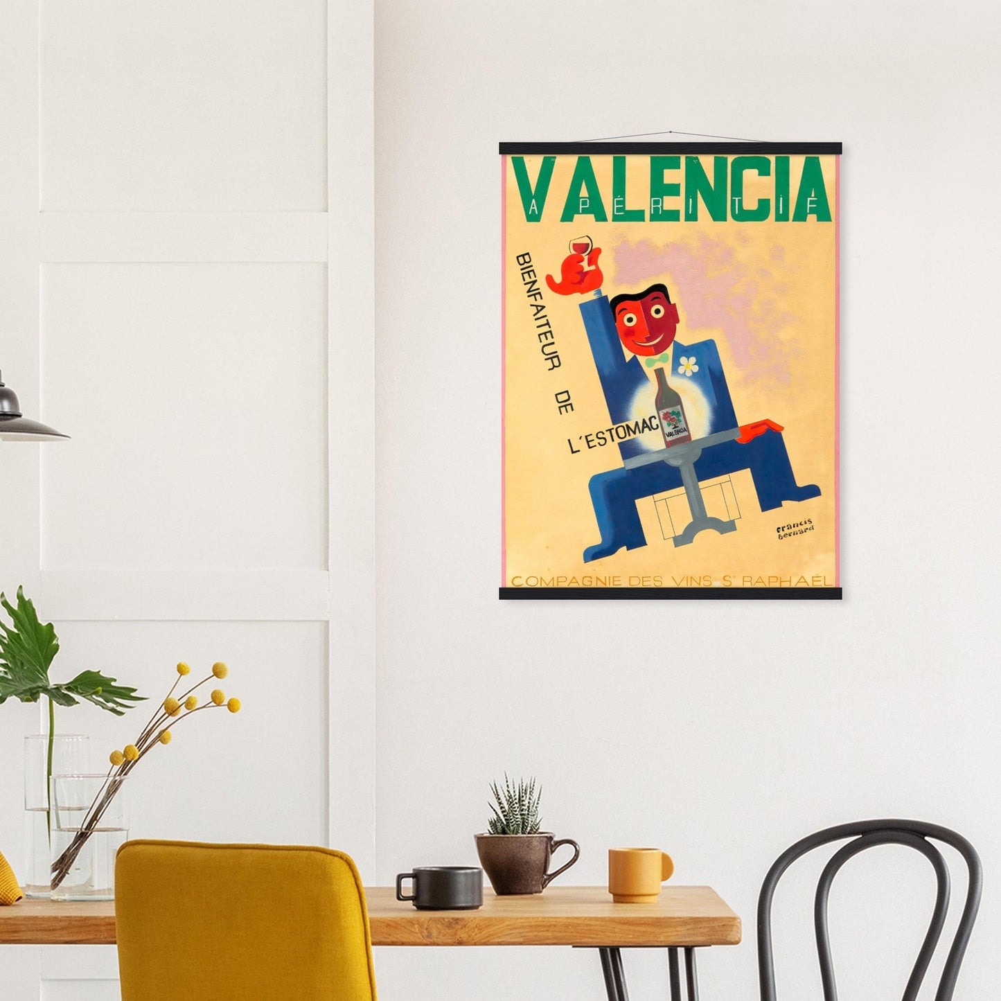 Valencia Vintage Poster Reprint on Premium Matte Paper - Posterify