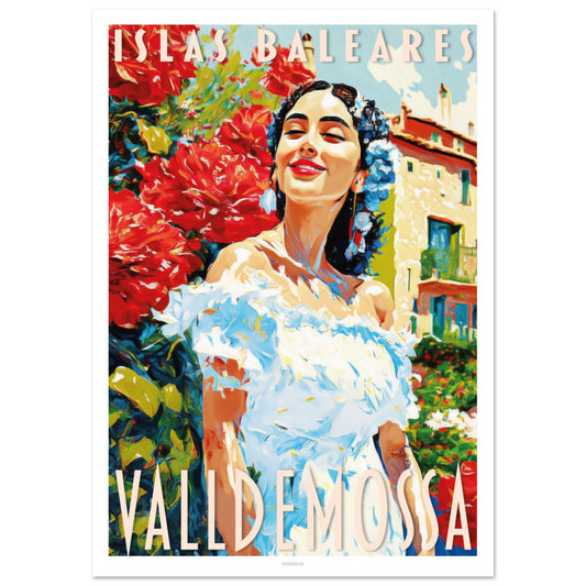 Valldemossa, Mallorca Poster by Posterity Design on Premium Matte Paper - Posterify