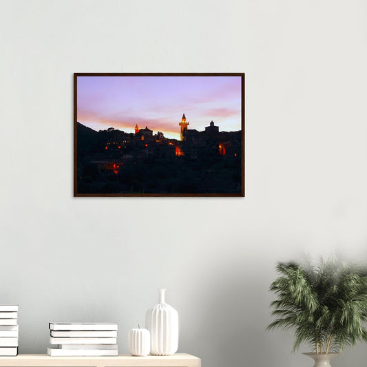 Valldemossa, Mallorca, Spain, Wooden Framed Poster - Posterify