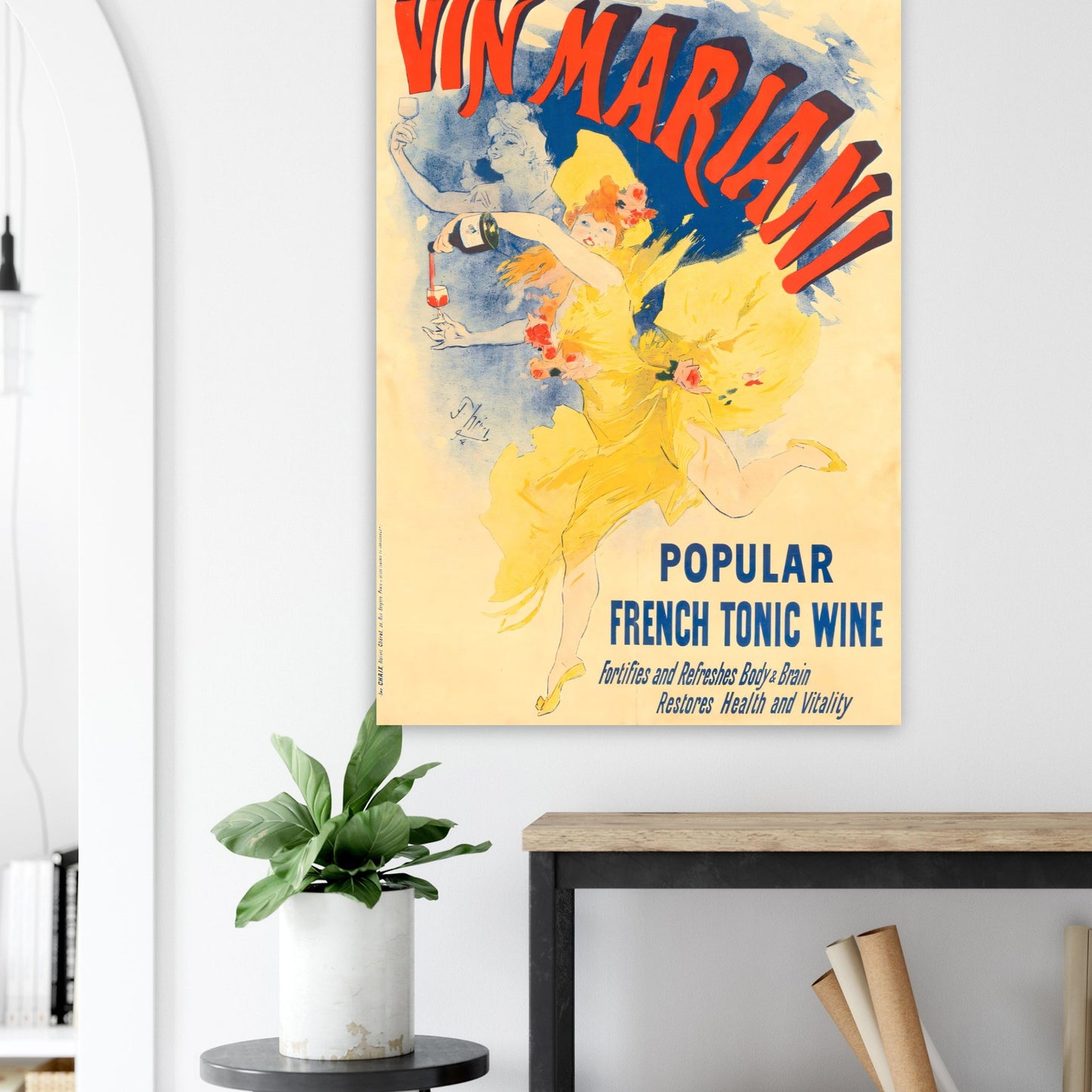 Vin Mariani Vintage poster reprint on Premium Matte Paper - Posterify