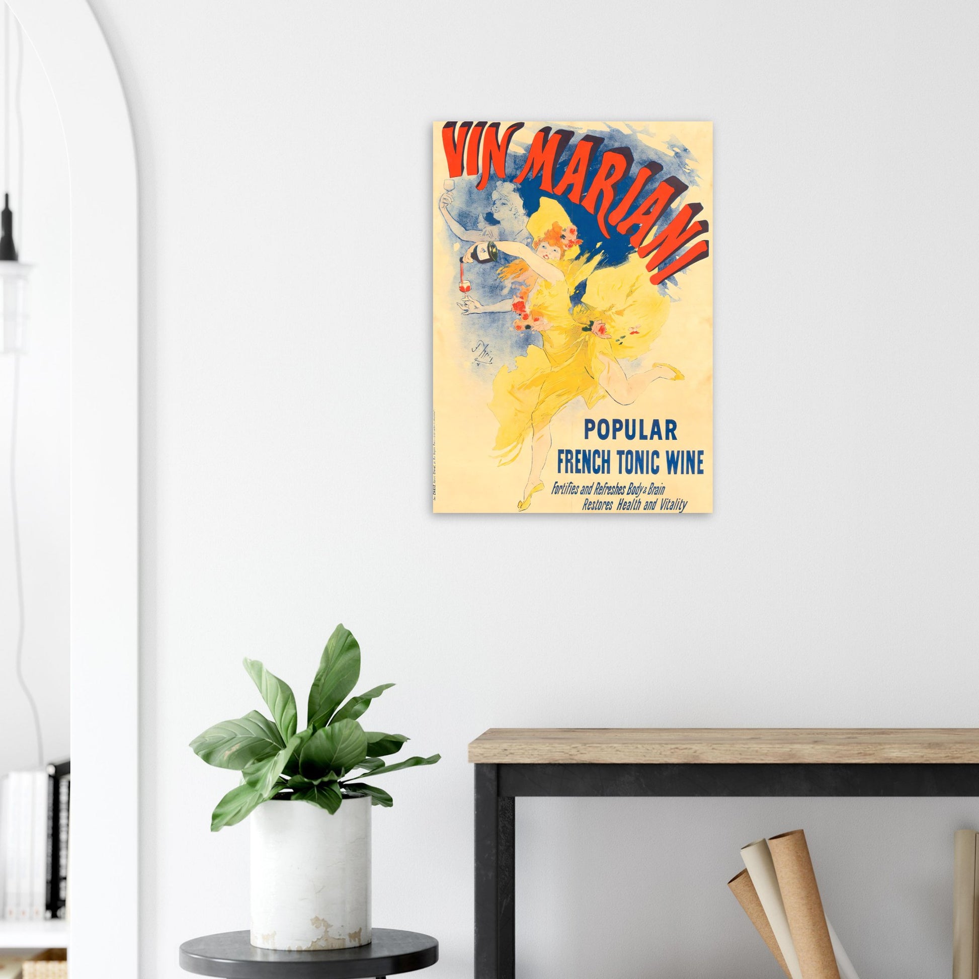 Vin Mariani Vintage poster reprint on Premium Matte Paper - Posterify