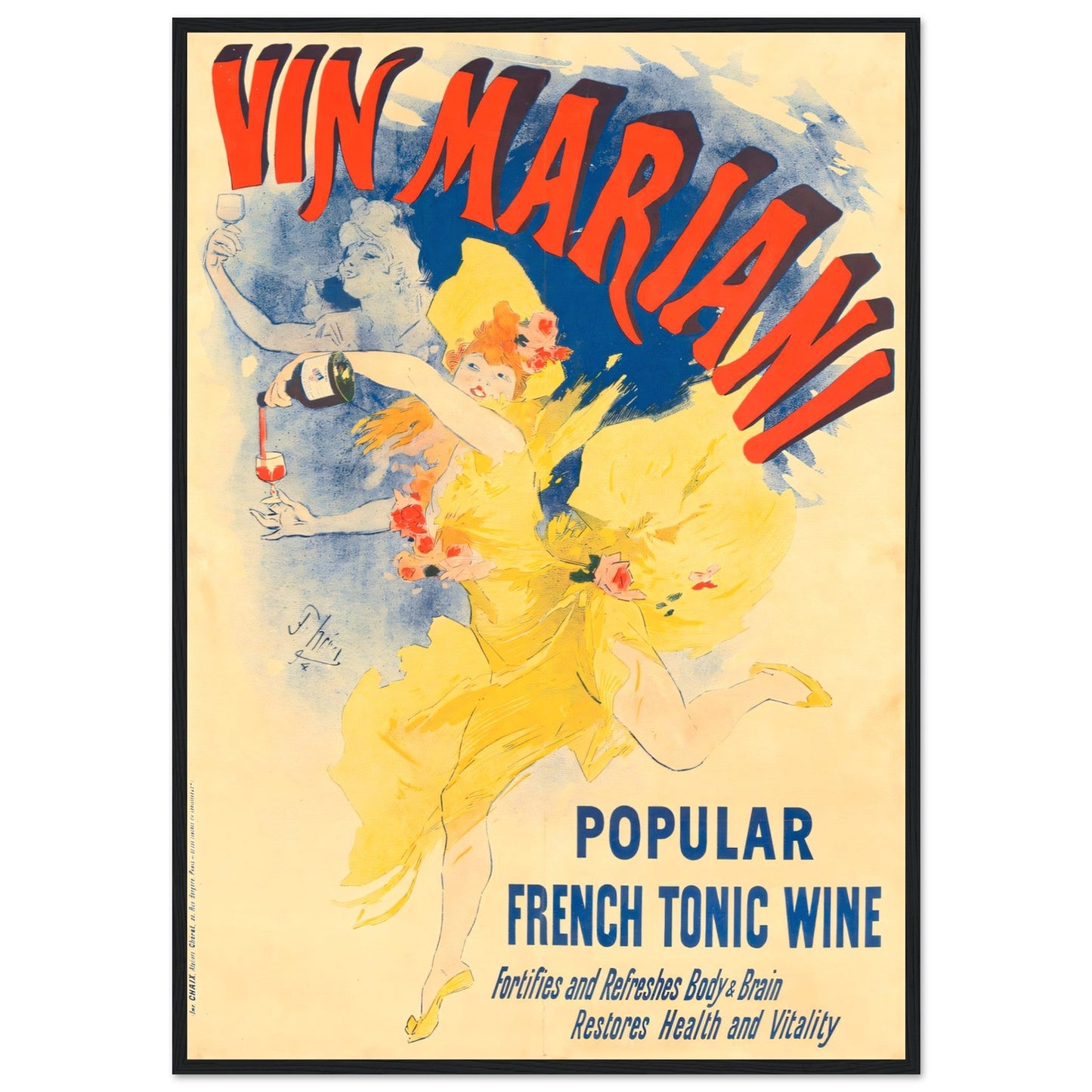 Vin Mariani Vintage poster reprint on Premium Matte Paper - Posterify