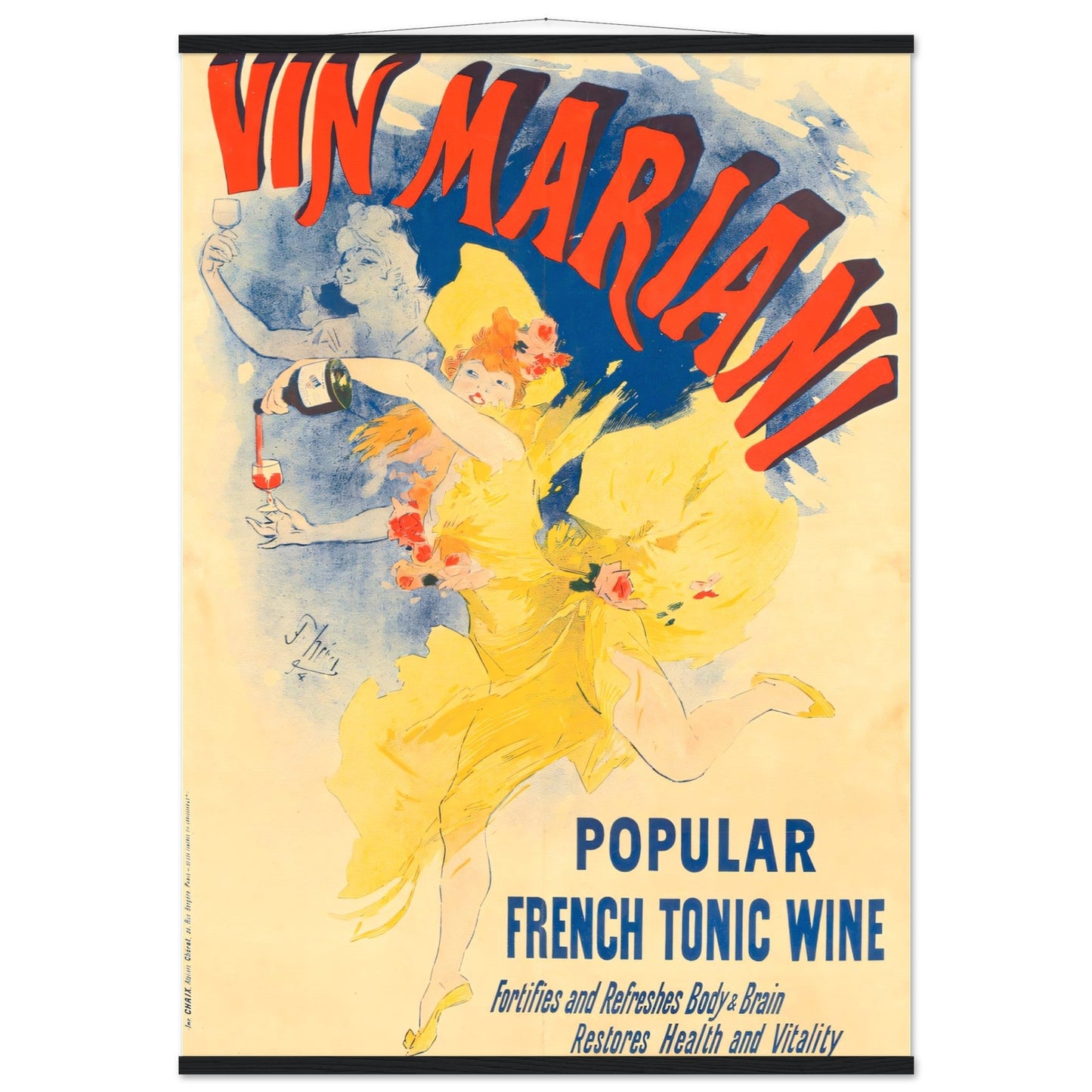 Vin Mariani Vintage poster reprint on Premium Matte Paper - Posterify