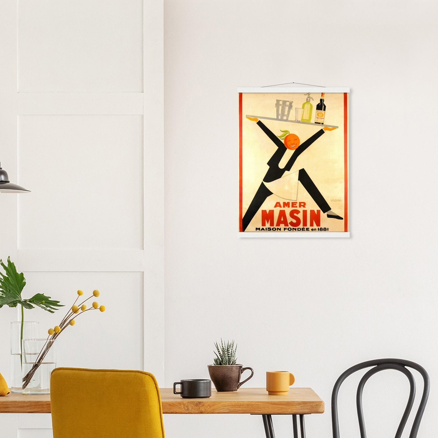 Vintage Amer Masin Wall art - Posterify