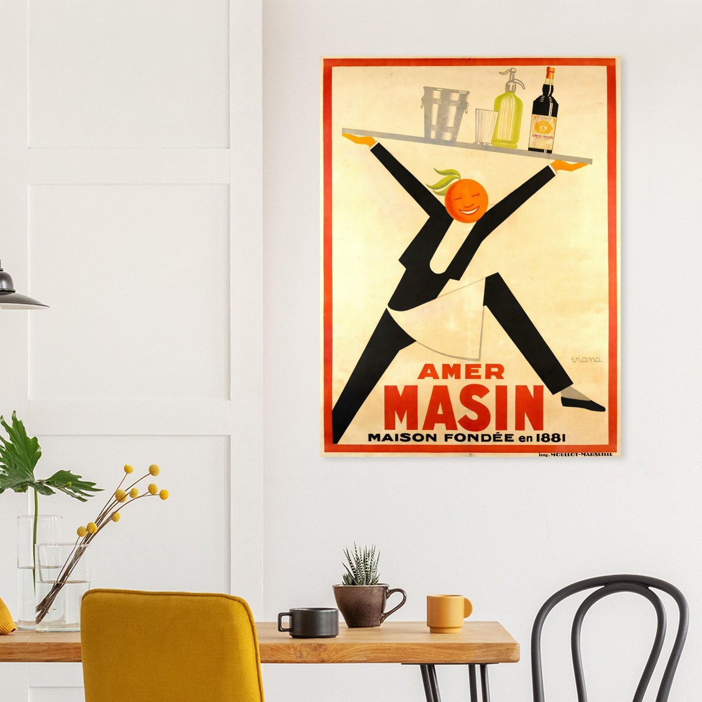 Vintage Amer Masin Wall art - Posterify