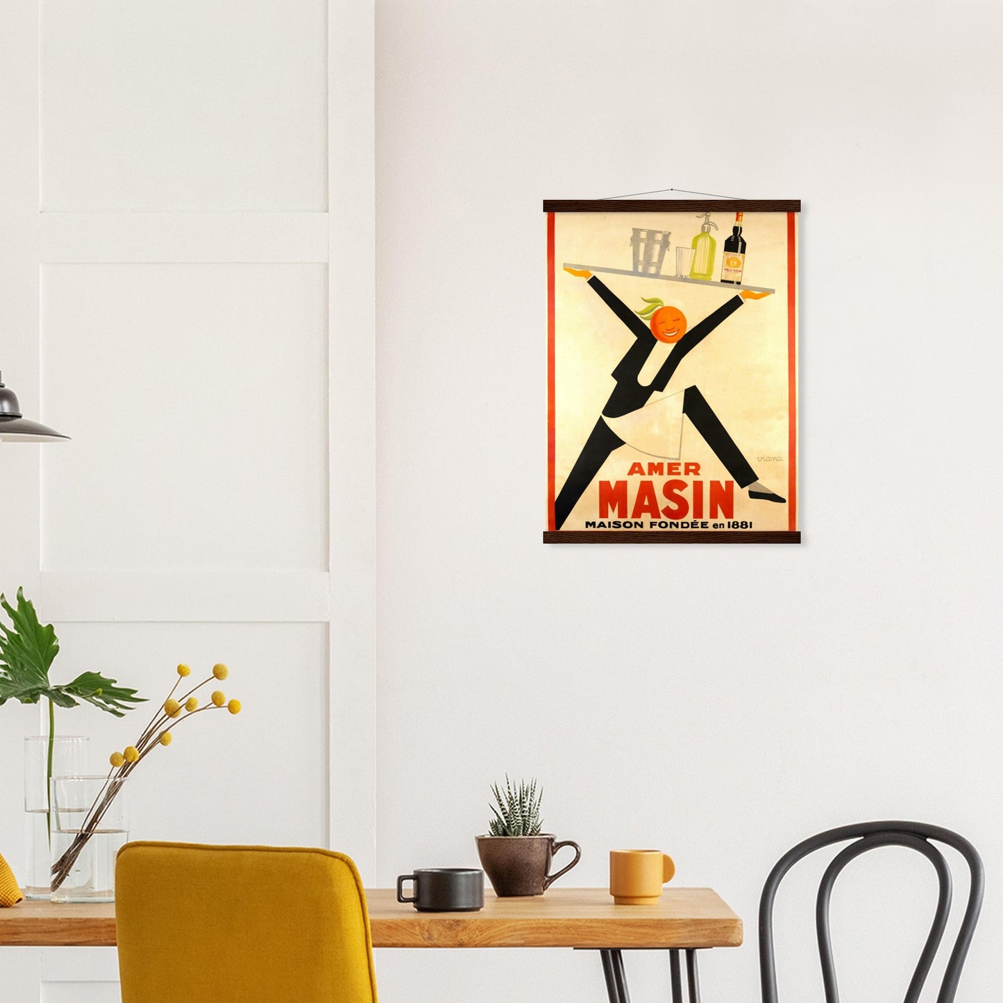 Vintage Amer Masin Wall art - Posterify