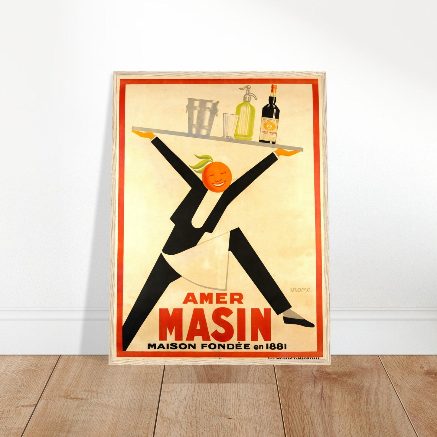 Vintage Amer Masin Wall art - Posterify