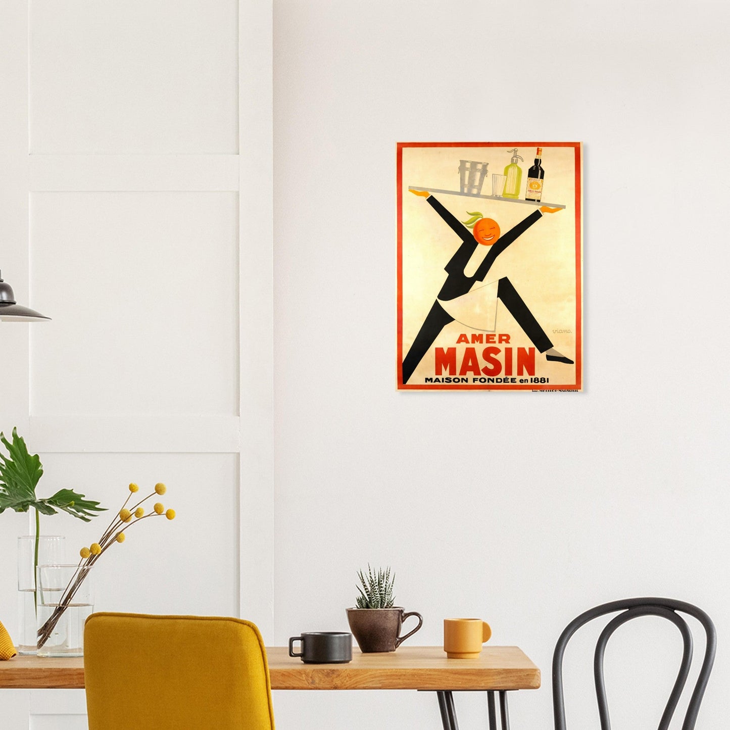 Vintage Amer Masin Wall art - Posterify