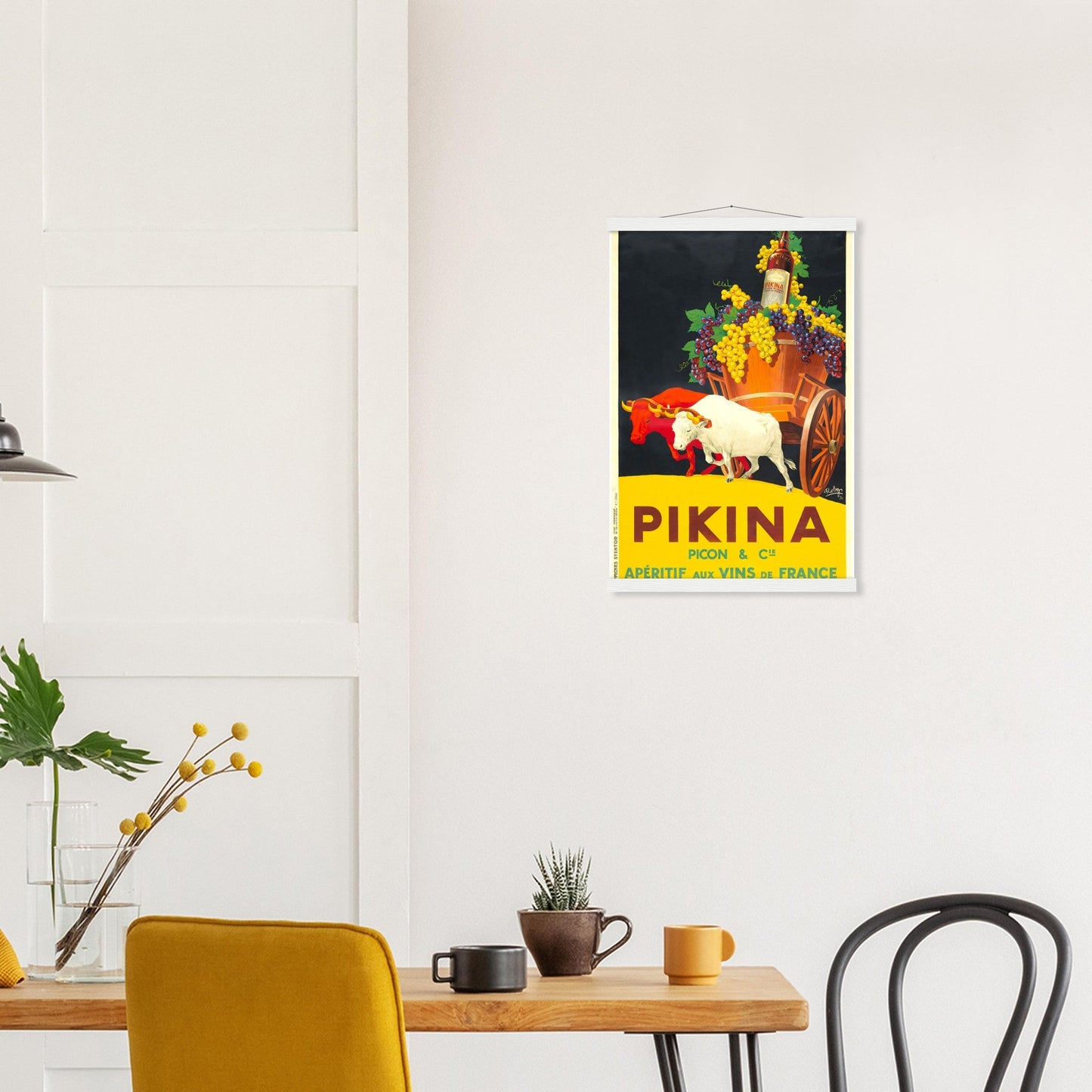 Vintage Pikina Wine Wall art - Posterify