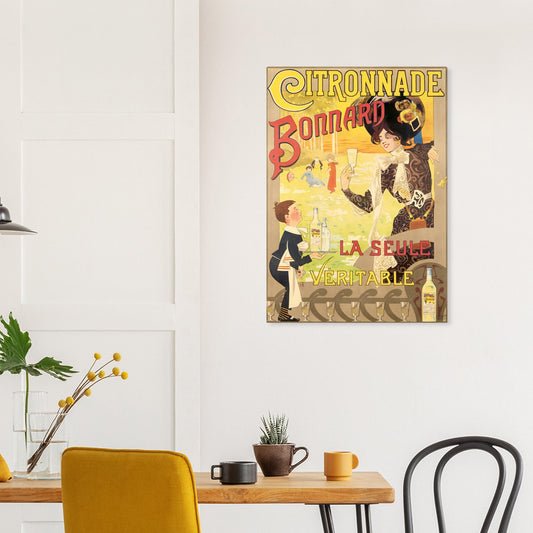 Vintage Poster Citronnade on Premium Matte Paper - Posterify