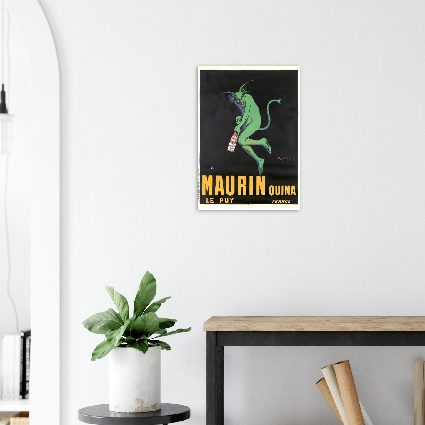 Vintage Poster Maurin Quina on Premium Matte Paper - Posterify