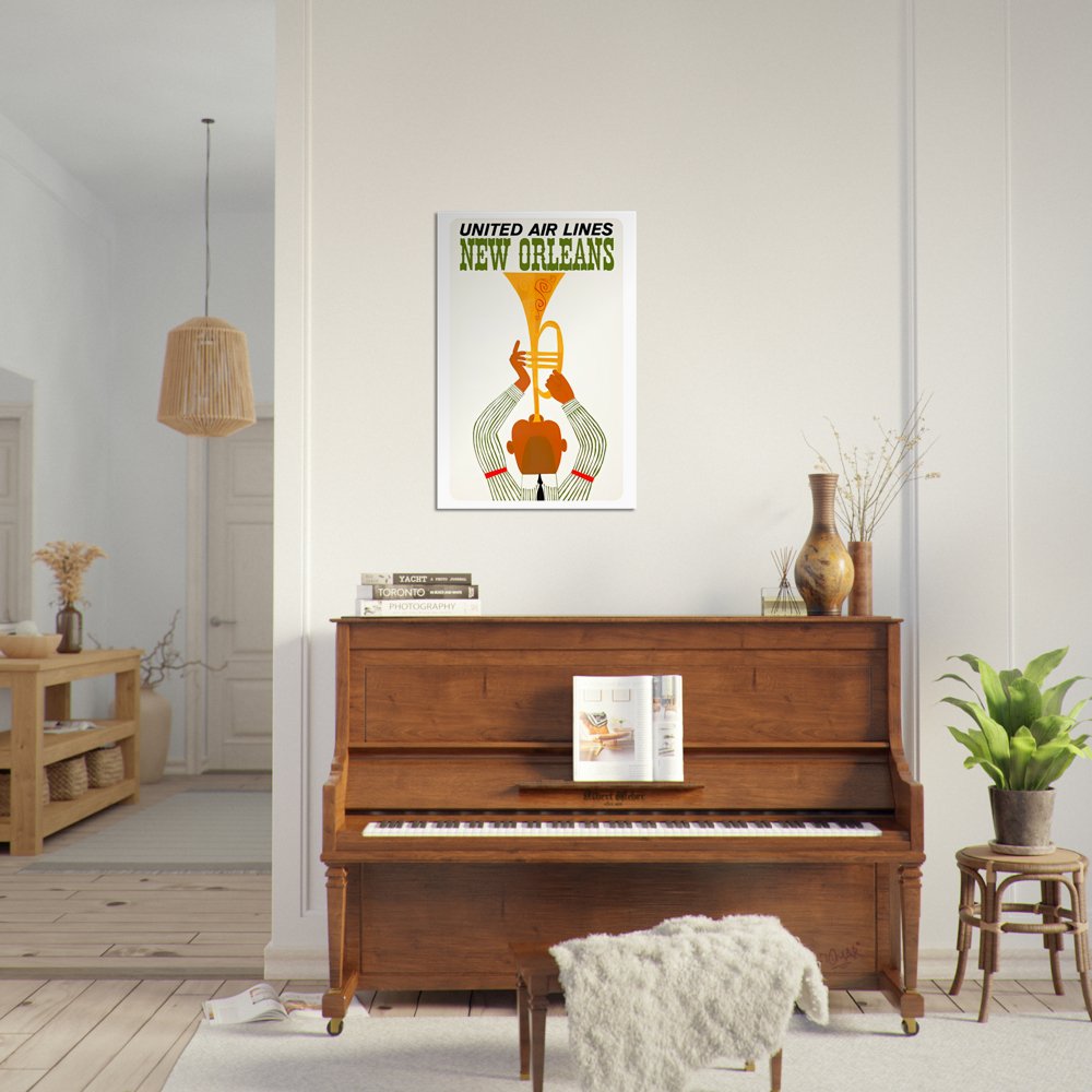 Vintage Poster on Matte Premium Paper - Posterify