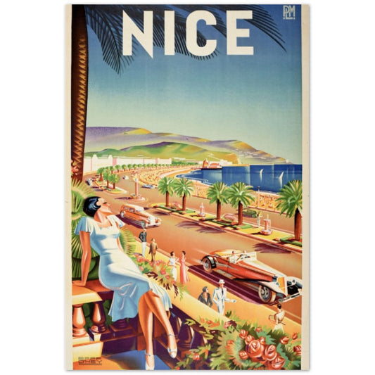 Vintage Poster on Premium Matte Paper - Posterify