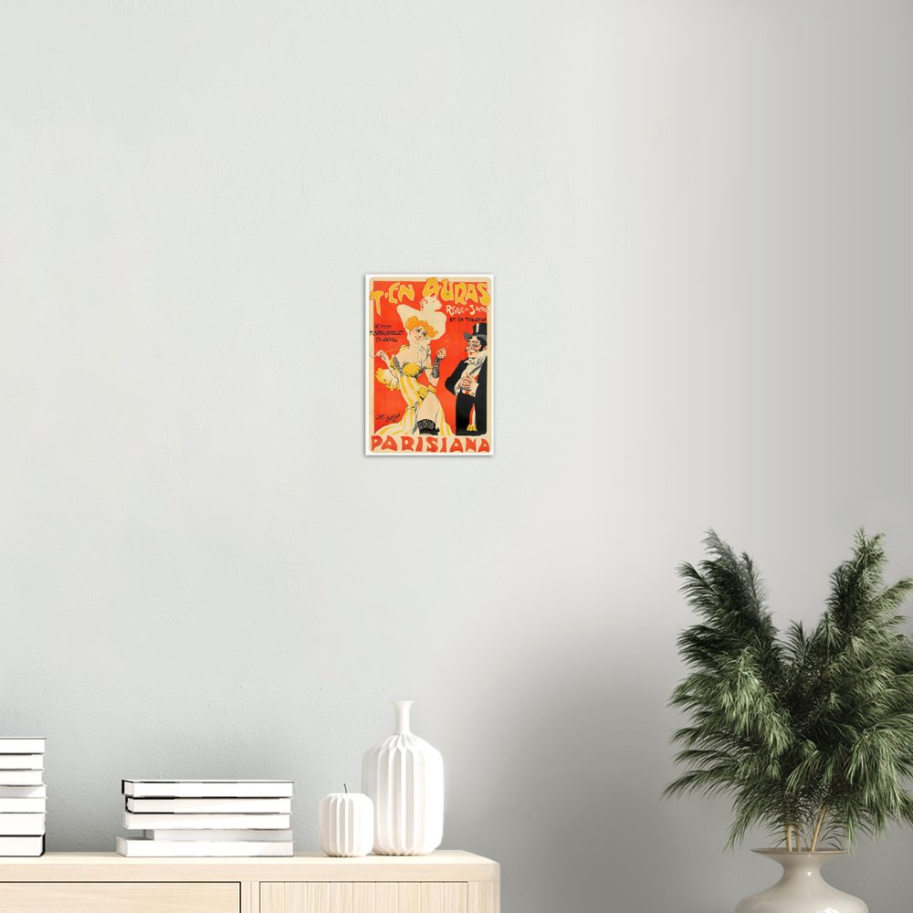 Vintage Poster on Premium Matte Paper - Posterify