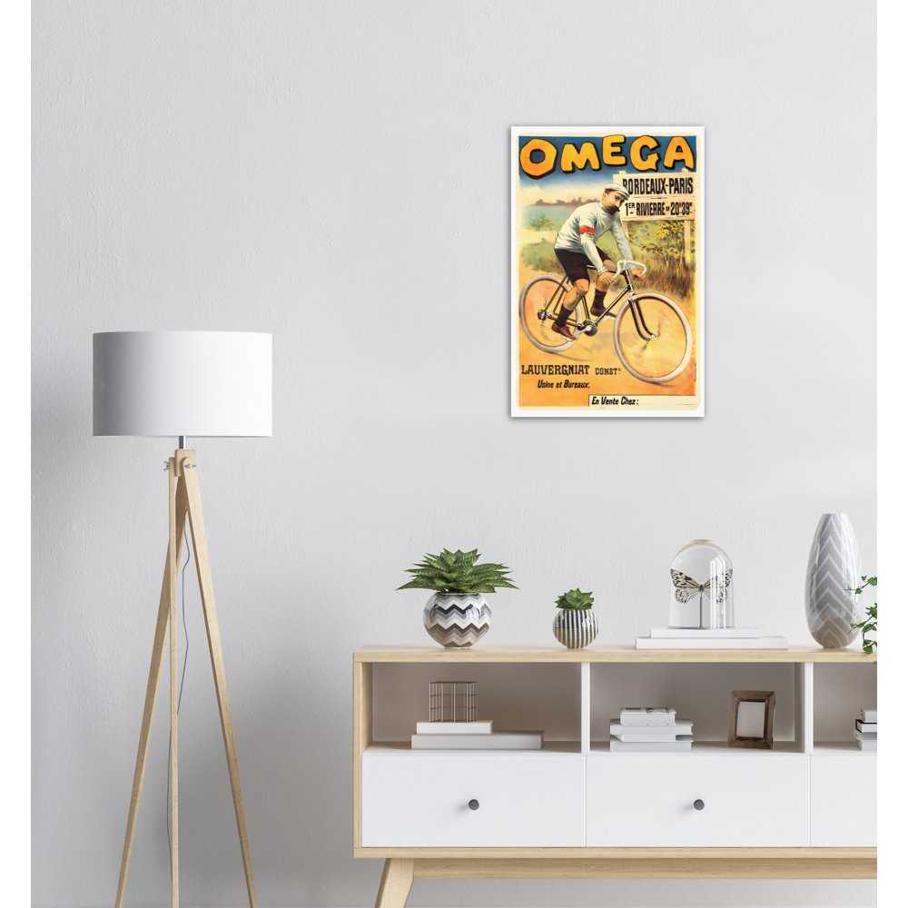 Vintage Poster on Premium Matte Paper - Posterify